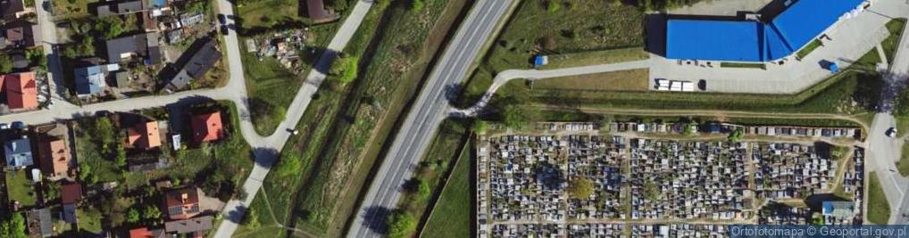 Zdjęcie satelitarne Prymasowska ul.