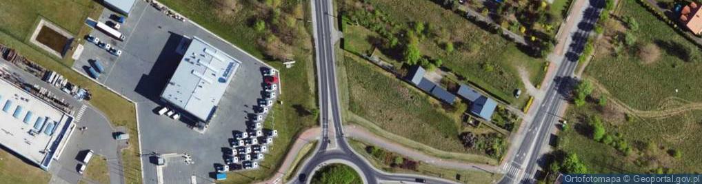 Zdjęcie satelitarne Prymasowska ul.