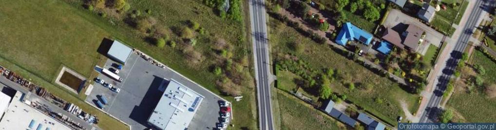 Zdjęcie satelitarne Prymasowska ul.