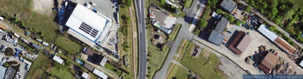 Zdjęcie satelitarne Prymasowska ul.