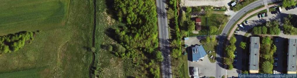 Zdjęcie satelitarne Prymasowska ul.