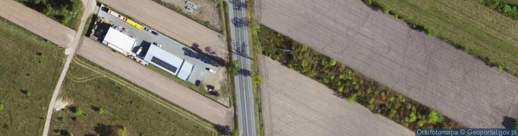 Zdjęcie satelitarne Prymasowska ul.