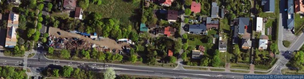 Zdjęcie satelitarne Przelotna ul.
