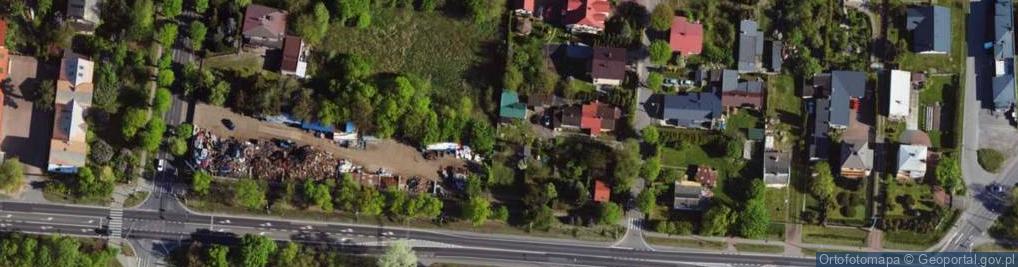 Zdjęcie satelitarne Przelotna ul.