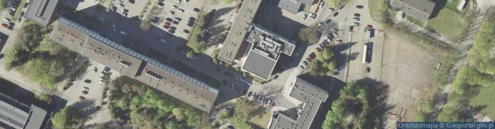 Zdjęcie satelitarne Projektowa ul.