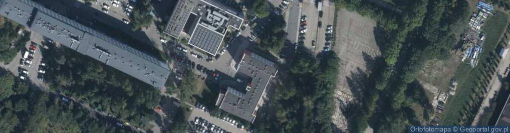 Zdjęcie satelitarne Projektowa ul.