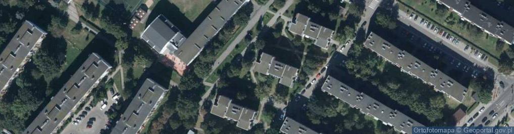 Zdjęcie satelitarne Przechodnia ul.