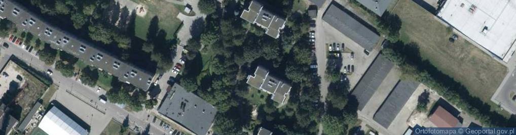 Zdjęcie satelitarne Przechodnia ul.