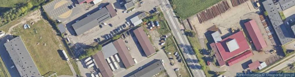 Zdjęcie satelitarne Przasnyska ul.