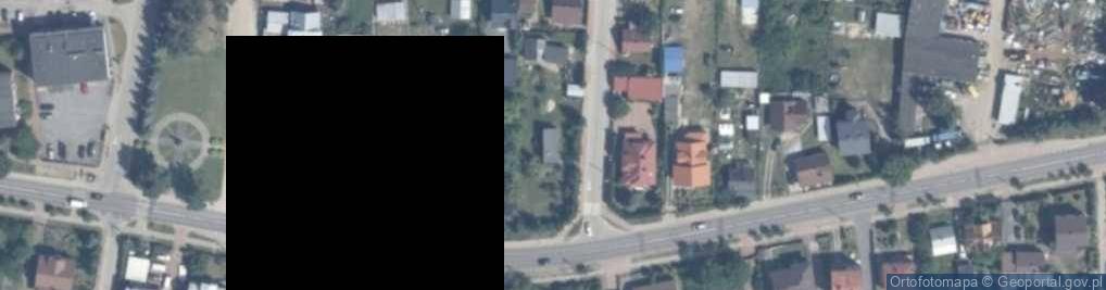 Zdjęcie satelitarne Przedszkolna ul.