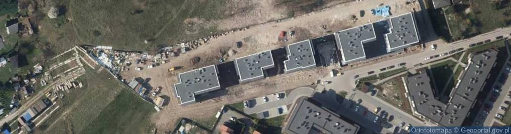 Zdjęcie satelitarne Promienna ul.