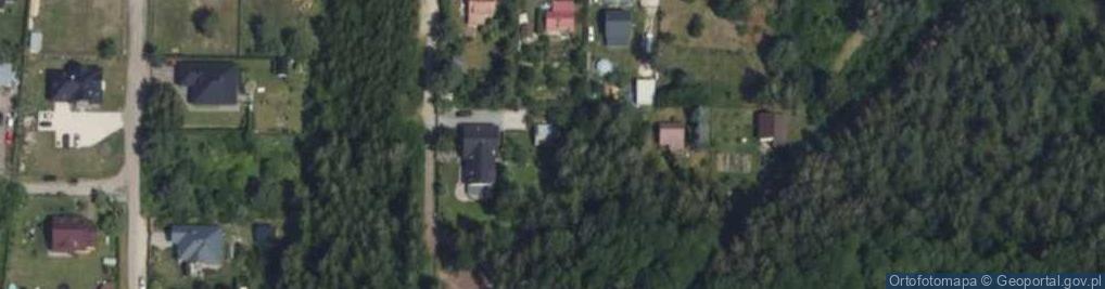 Zdjęcie satelitarne Przy Kolejce ul.