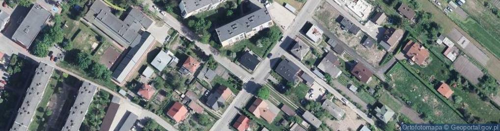 Zdjęcie satelitarne Przedszkolna ul.