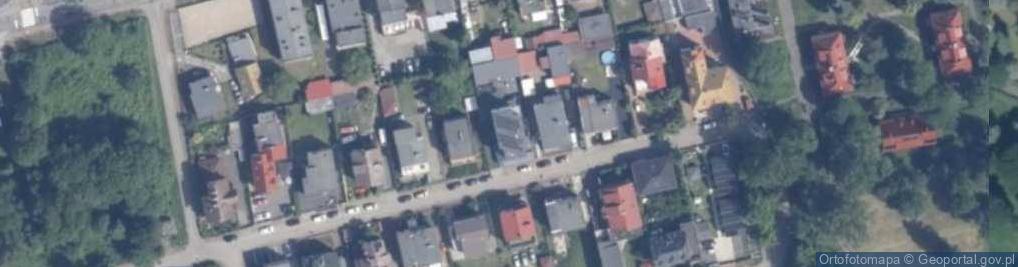 Zdjęcie satelitarne Przyjaciół ul.