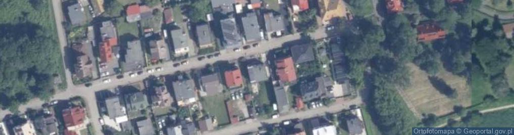 Zdjęcie satelitarne Przyjaciół ul.