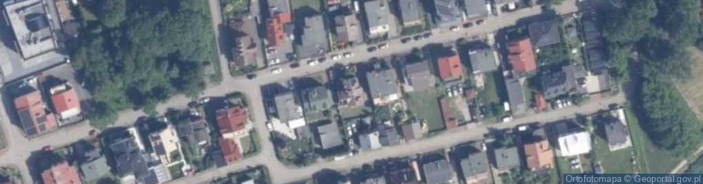 Zdjęcie satelitarne Przyjaciół ul.