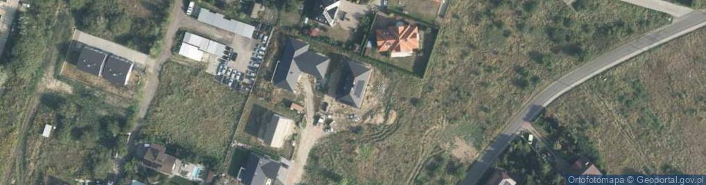 Zdjęcie satelitarne Promienista ul.