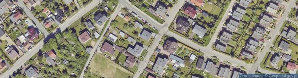 Zdjęcie satelitarne Przyjaciół ul.
