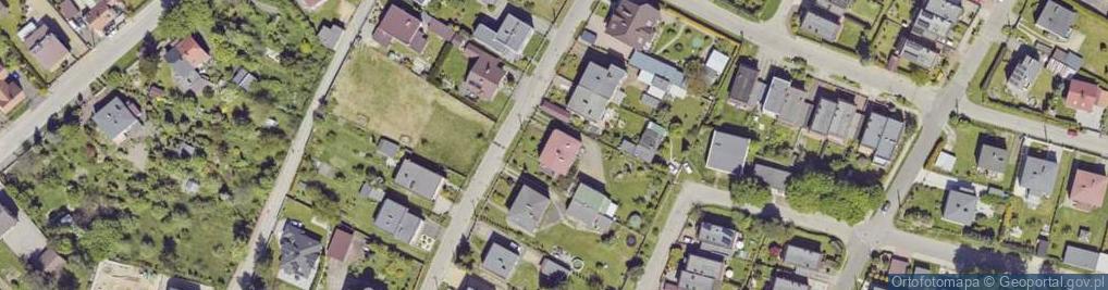 Zdjęcie satelitarne Przyjaciół ul.
