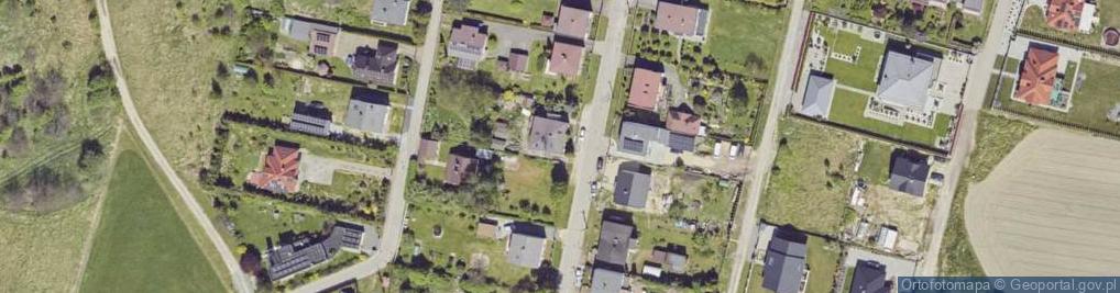 Zdjęcie satelitarne Przyjaciół ul.