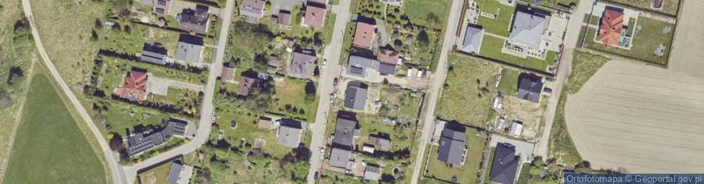 Zdjęcie satelitarne Przyjaciół ul.