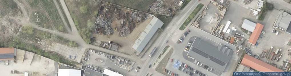 Zdjęcie satelitarne Przemysłowa ul.