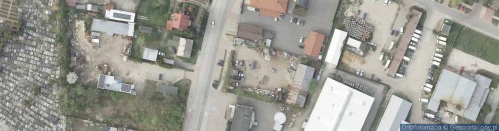 Zdjęcie satelitarne Przemysłowa ul.