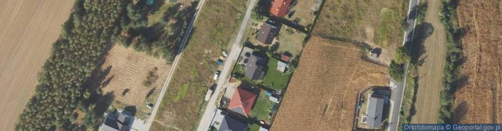 Zdjęcie satelitarne Przy Lesie ul.