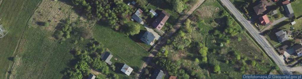 Zdjęcie satelitarne Projektowana ul.