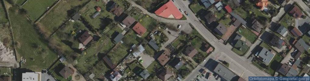 Zdjęcie satelitarne Przyległa ul.