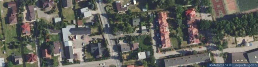Zdjęcie satelitarne Pruszkowska ul.