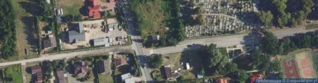 Zdjęcie satelitarne Pruszkowska ul.