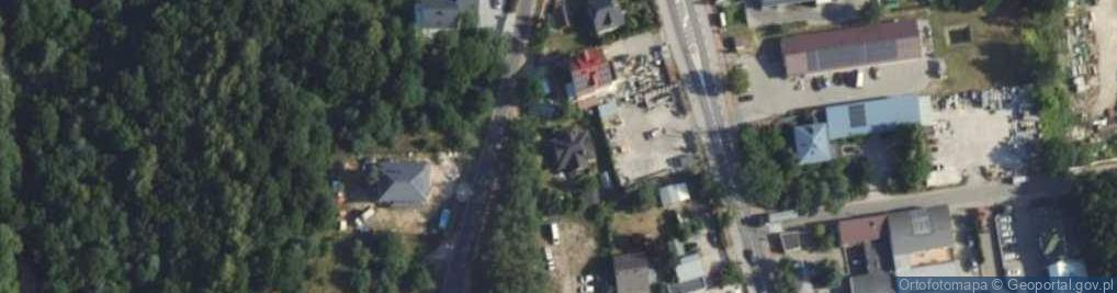 Zdjęcie satelitarne Pruszkowska ul.