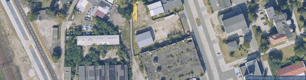 Zdjęcie satelitarne Przędzalnicza ul.