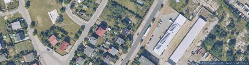 Zdjęcie satelitarne Przyszłości ul.