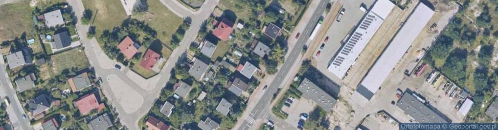Zdjęcie satelitarne Przyszłości ul.