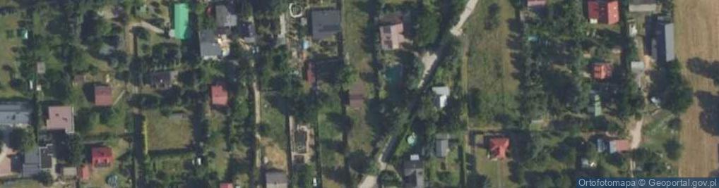 Zdjęcie satelitarne Przeprawy Wiślanej ul.