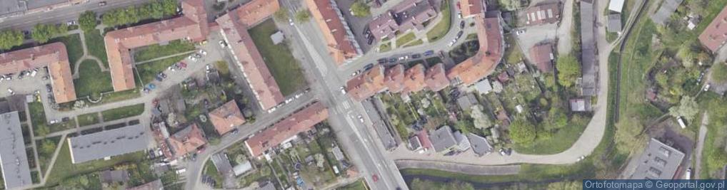 Zdjęcie satelitarne Prudnicka ul.