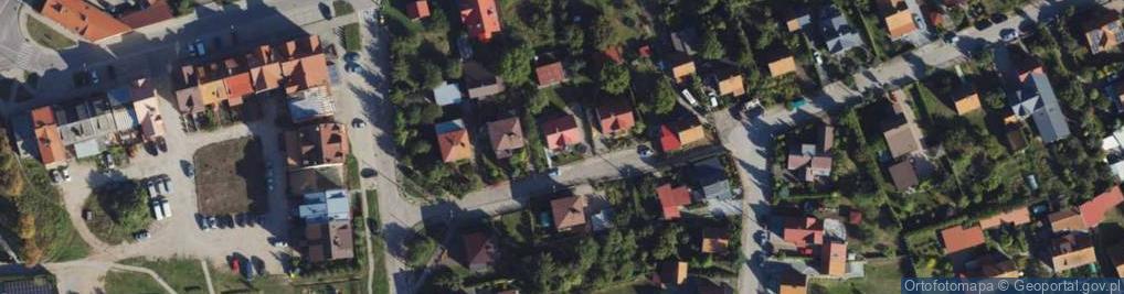 Zdjęcie satelitarne Przybyszewskiego ul.