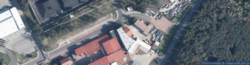Zdjęcie satelitarne Przemysłowa ul.