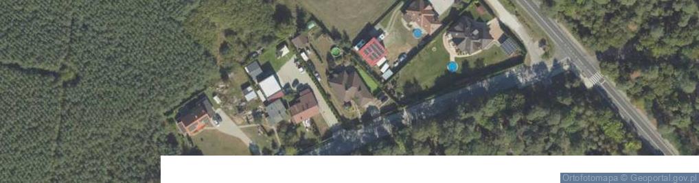 Zdjęcie satelitarne Przy Lesie ul.