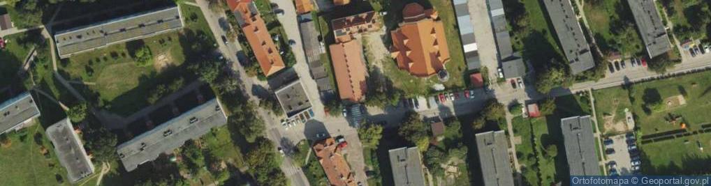 Zdjęcie satelitarne Przedszkolna ul.