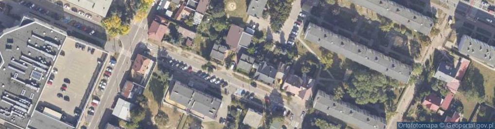 Zdjęcie satelitarne Prądzyńskiego Ignacego, gen. ul.