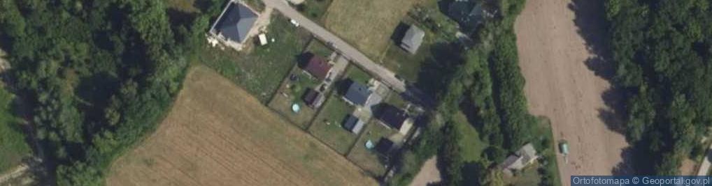 Zdjęcie satelitarne Projektowana ul.