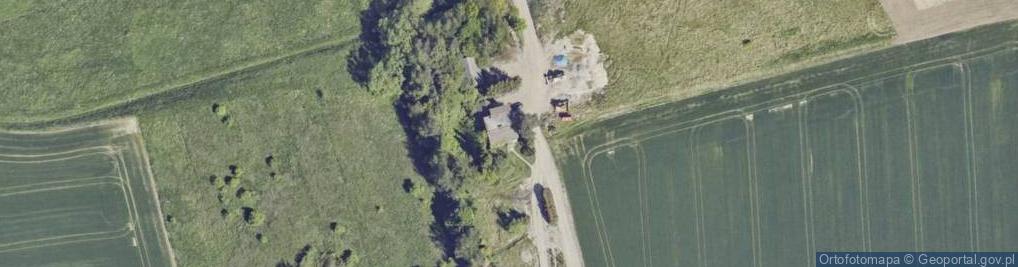 Zdjęcie satelitarne Przysiółek Mańki ul.