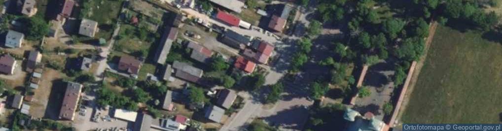 Zdjęcie satelitarne Przedborska ul.