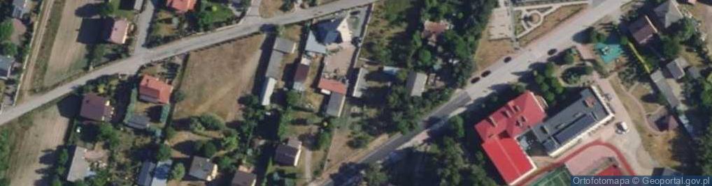 Zdjęcie satelitarne Przedborska ul.