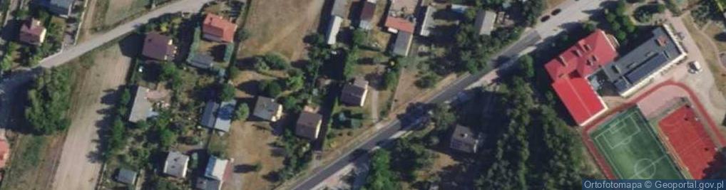Zdjęcie satelitarne Przedborska ul.