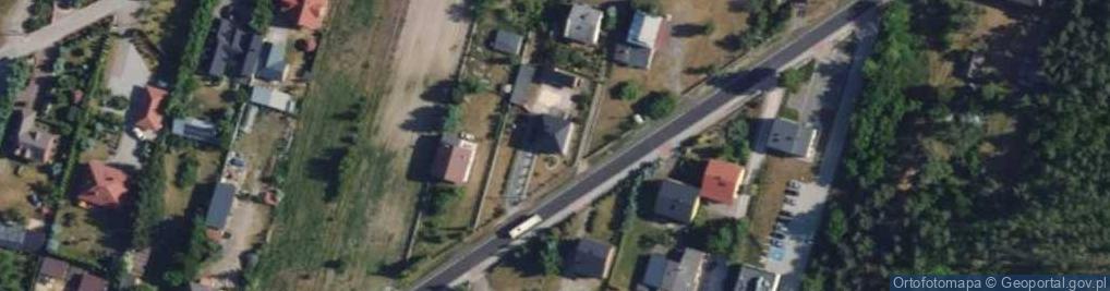 Zdjęcie satelitarne Przedborska ul.