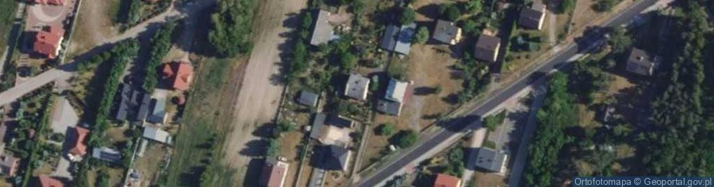 Zdjęcie satelitarne Przedborska ul.